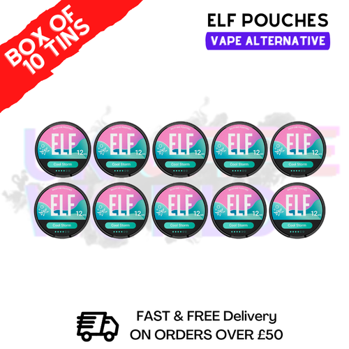 Cool Storm Elf Nicotine Pouches Box Of 10
