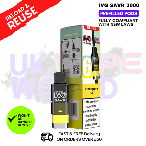 Pineapple ICE IVG 3K Replacement Pod