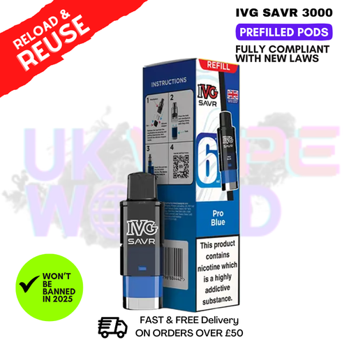 Pro Blue IVG 3K Replacement Pod