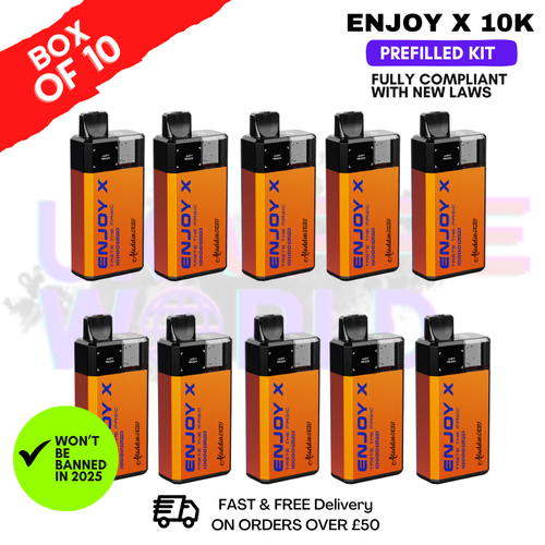 Mango Enjox X 10K Puff Prefilled Pod Kits Box Of 10