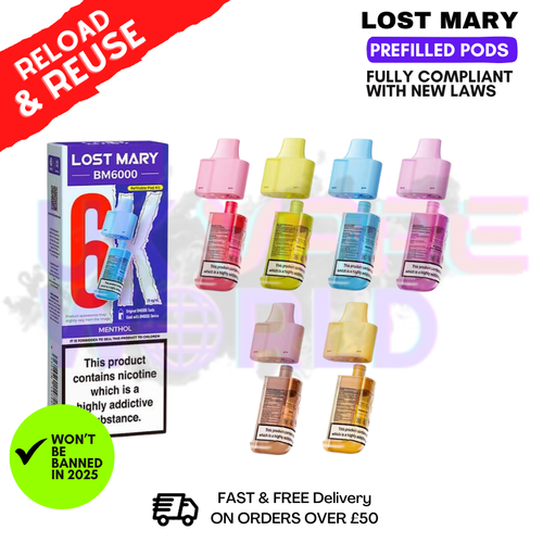 Lost Mary 6K Replacement Pod - ONLY £5.99
