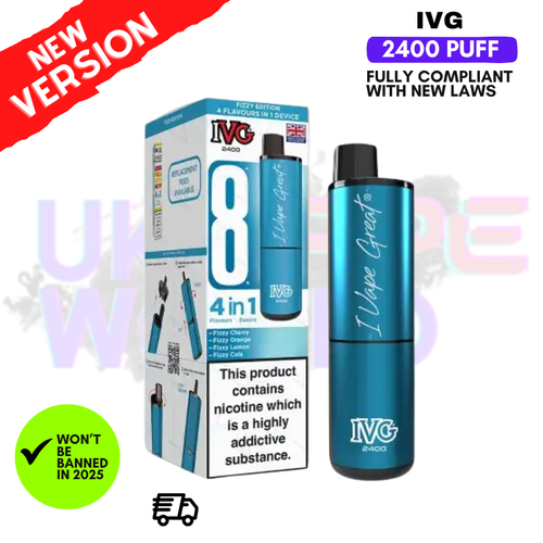 Fizzy Edition IVG 2400 Prefilled Pod Kit