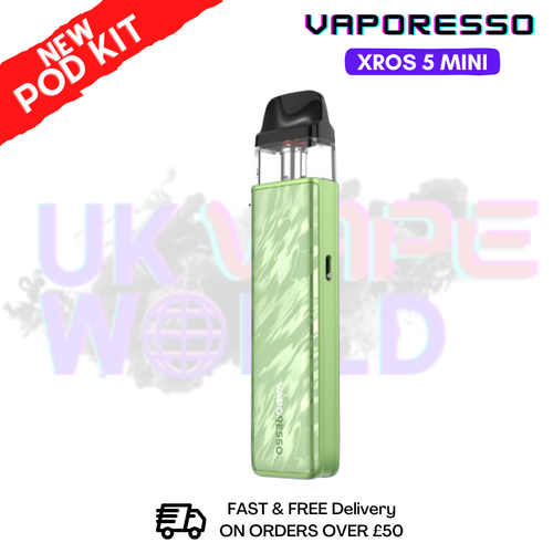 shop Flowing Green Vaporesso Xros 5 Mini Refillable Pod Vape Kit - ukvapeworld