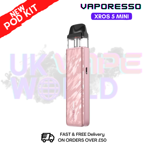 shop Flowing Pink Vaporesso Xros 5 Mini Refillable Pod Vape Kit - ukvapeworld