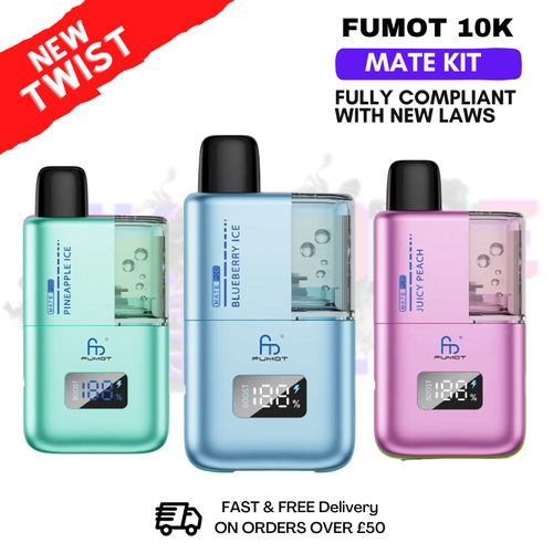 Fumot (RandM) Mate 10K Puff Pod Kit