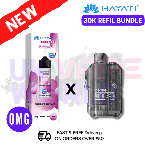Summer Dream Hayati 30K Puff Zero Nicotine Vape Kit - ukvapeworld