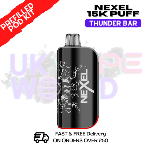 FIzzy Cherry Nexel 15K Thunder Prefilled Pod Kit - ukvapeworld