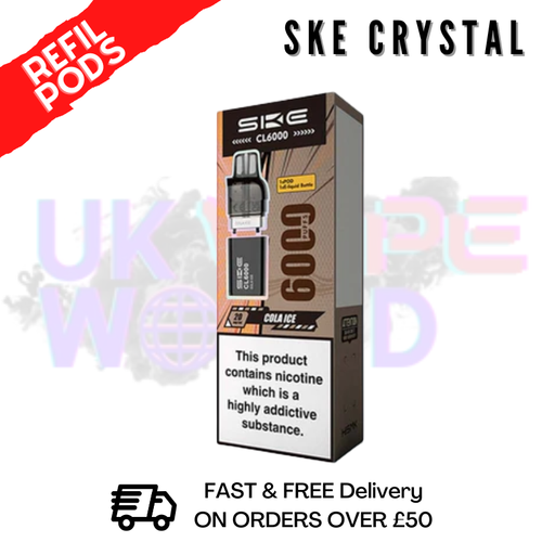 Cola Ice SKE CL6000 Replacement Prefilled Pod - ukvapeworld
