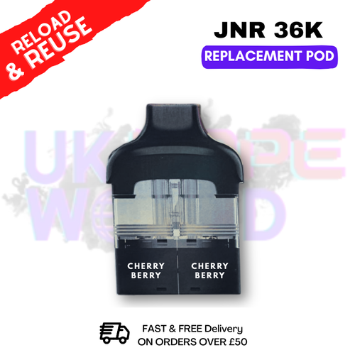 Cherry Berry JNR Ace 36K REFIL PODS PACK - ukvapeworld