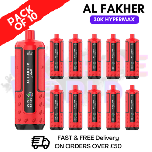 Cherry Fizz AL Fakher 50K Kits Box Of 10 - ukvapeworld