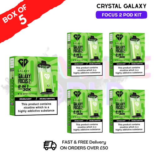 Double Mint Crystal Galaxy 30K Kits Box Of 5