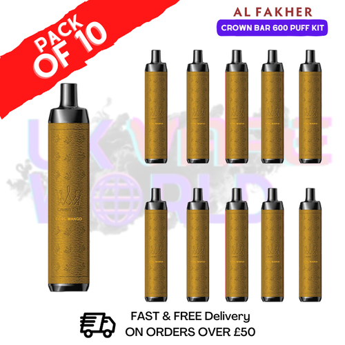 Sweet Passion Fruit Al Fakher 600 Puff Kits Box Of 10