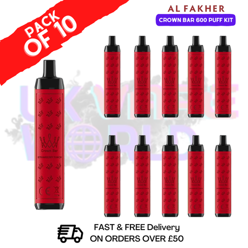 Two Apple Al Fakher 600 Puff Kits Box Of 10