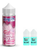 Kingston Sweet Candy Floss Strawberry 100ml Shortfill With 2 Nicotine Shots | UK Vape World