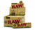 RAW Organic Hemp Connoisseur King Size Slim Rolling Papers 24 Booklets + Tips | UK Vape World