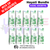 Fresh Mint Hayati 100ML Box Of 10 + Free NicShots