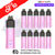 Straw Blue Cherry Oxva Tasteflex SL 12K Kits Box Of 10 - ukvapeworld