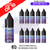 Blueberry Blackcurrant Pukka Juice Nic Salt Box Of 10