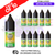 Pineapple Ice Pukka Juice Nic Salt Box Of 10