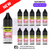 Strawberry Raspberry Cherry Ice Dojo Liq Nic Salts Box Of 10