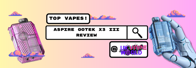 Aspire Gotek X3 Kit Review