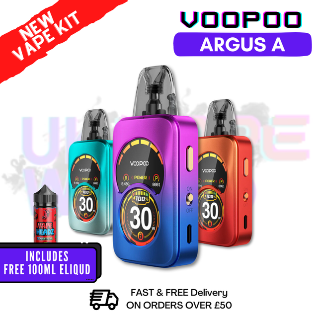 Shop Voopoo Argus A Pod Vape Kit - ONLY £25.99 - UK Vape World