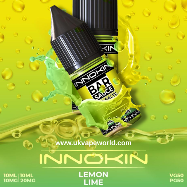 Shop Lemon Lime Nicotine Salt E Liquid by Innokin Nic Salt - UK Vape World