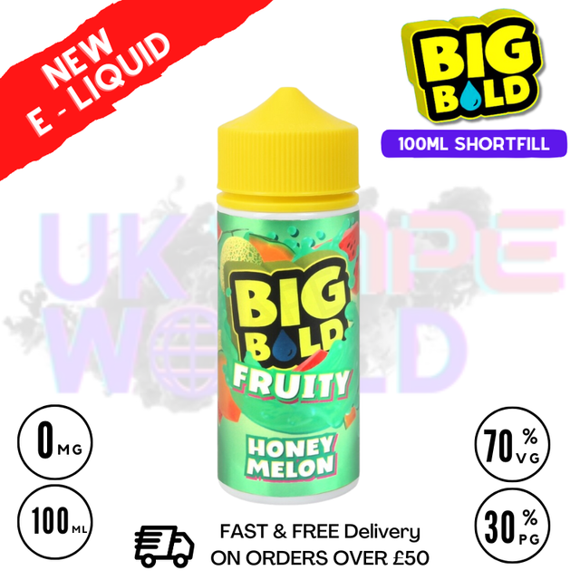 Honey Melon Big Bold Vape Juice 100ml