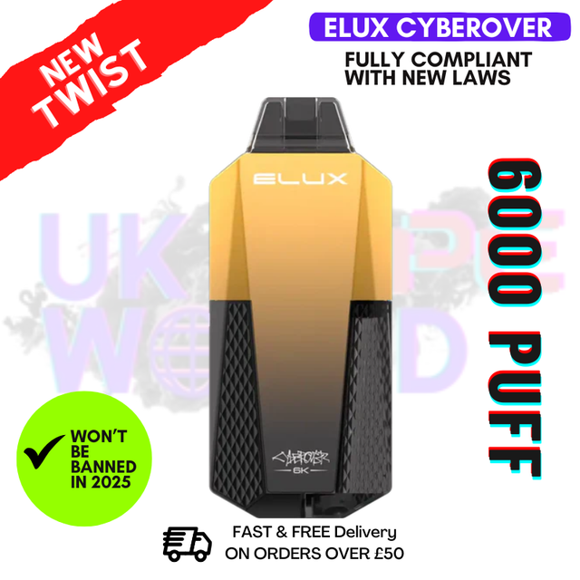 Pineapple ICE Elux CyberOver 6000 Puff 6K Kit