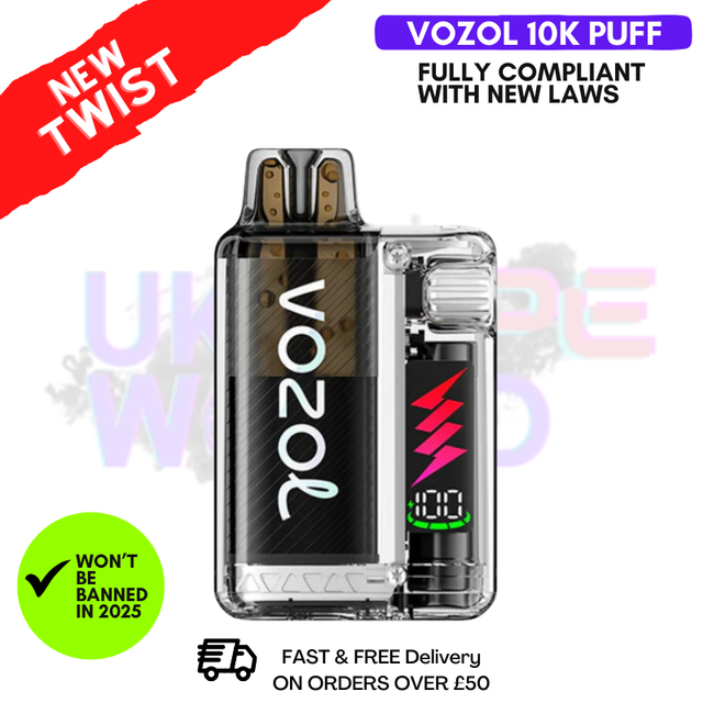 Shop Rainbow Candy Vozol 10000 10K Puff Vista Plug Kit - UK Vape World