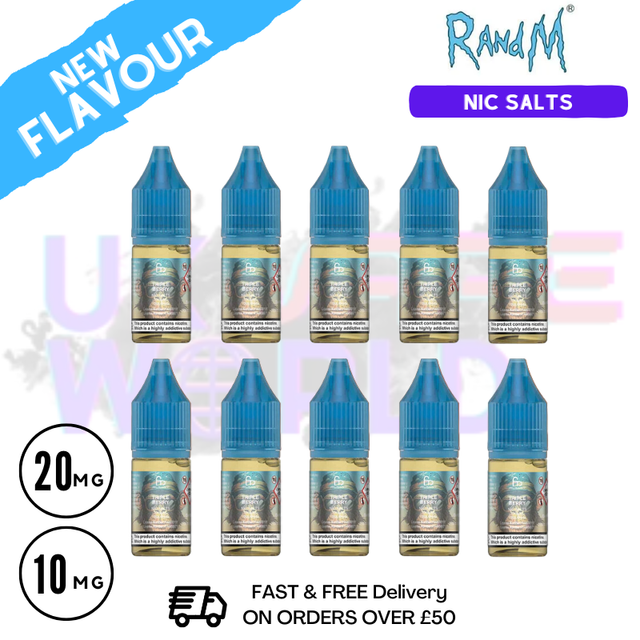 Triple Berry RandM Tornado 7000 Nic Salt BOX OF 10