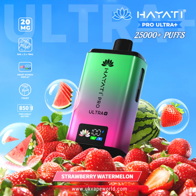 Strawberry Watermelon Hayati 25K Pro Ultra Plus Kit