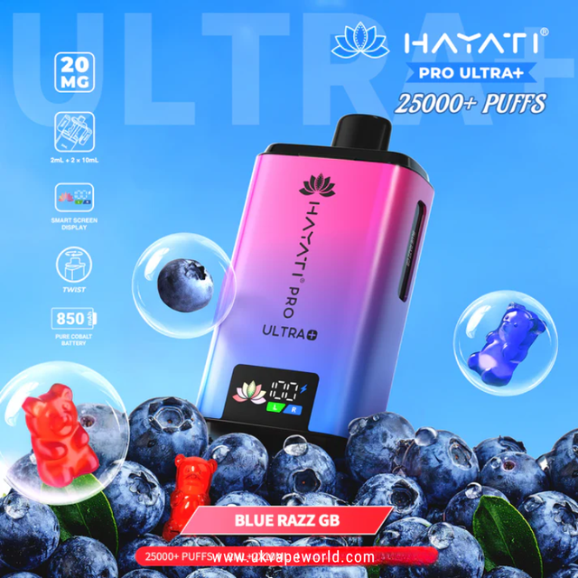 Blue Razz GB Hayati 25K Pro Ultra Plus Kit
