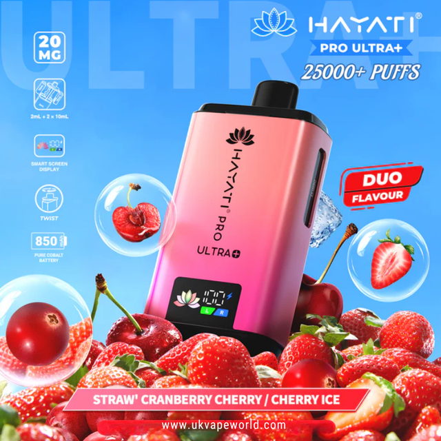 Straw Cran Cherry Hayati 25K Pro Ultra Plus Kit