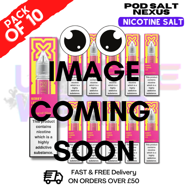 Sweet Tangerine Pod Salt Nexus Nic Salt Box Of 10