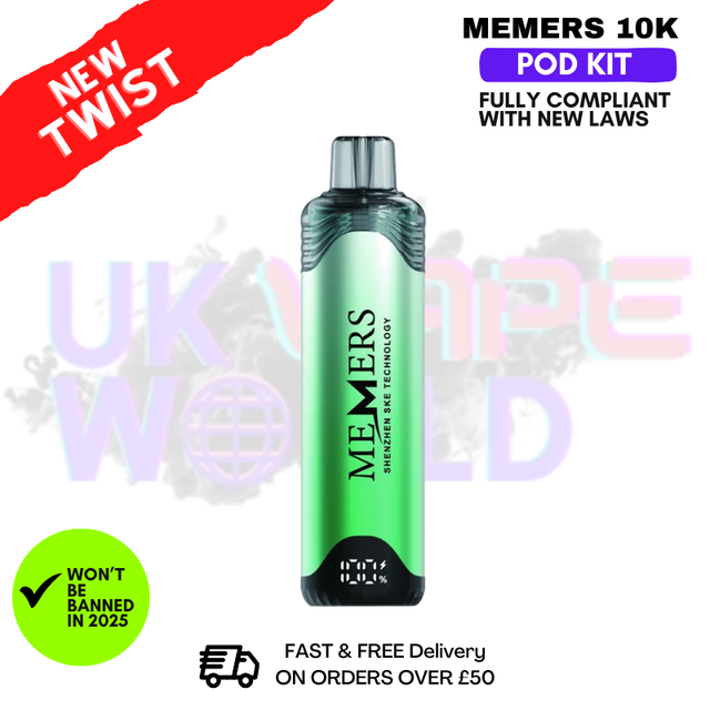 Lemon Lime Memers 10K Puff Pod Kit-ukvapeworld