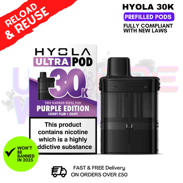 Purple Edition Hyola 30K Replacement Pods