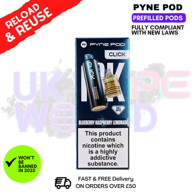 Blueberry Raspberry Lemonade Pyne Pod Click Replacement Pods