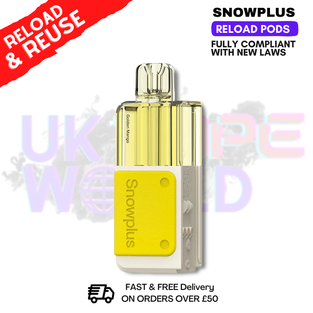 Shop Golden Mango SnowPlus Swift Refil Pack - Ukvapeworld