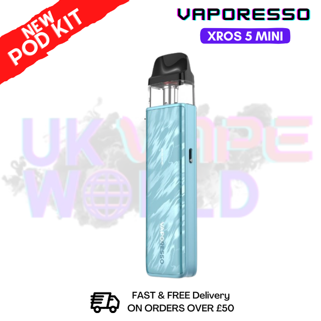 shop Flowing Blue Vaporesso Xros 5 Mini Refillable Pod Vape Kit - ukvapeworld