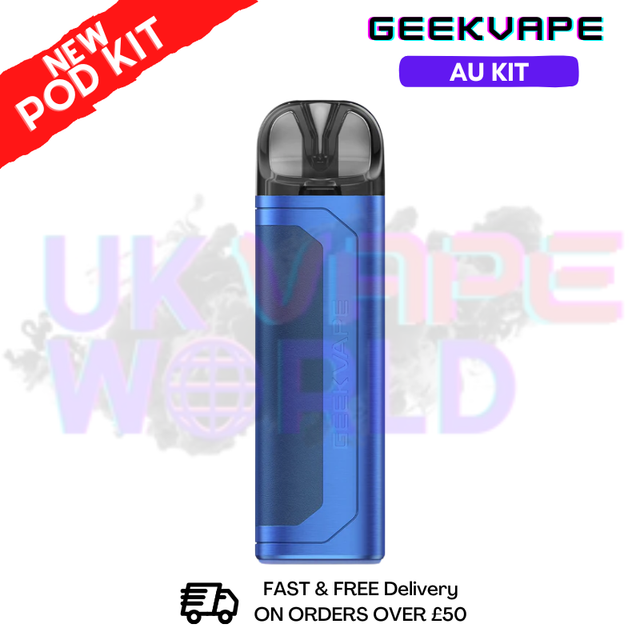 Blue Geek Vape AU kit + Free Nicsalt