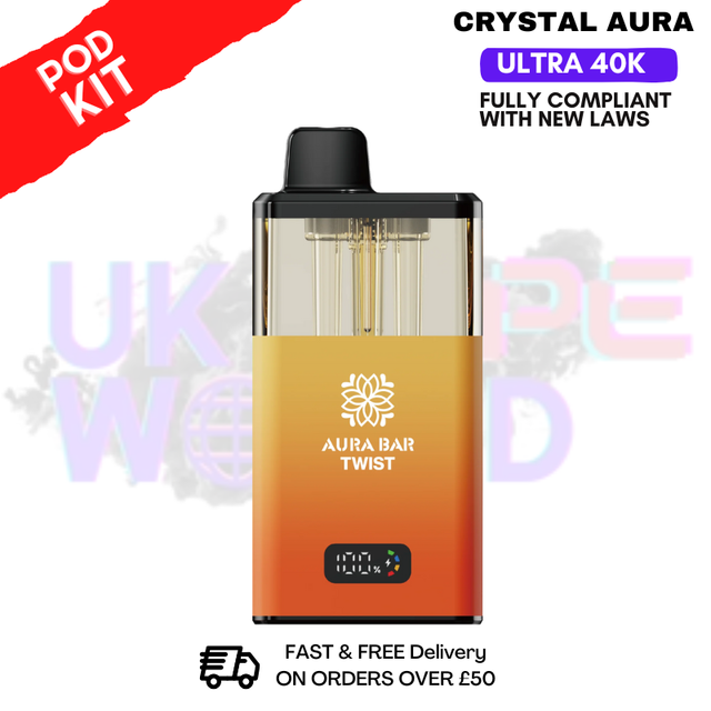 shop Prime Special Crystal AURA 40K Puff Pod Kit - ukvapeworld