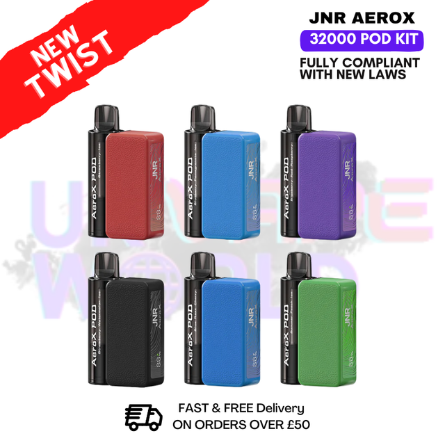JNR AeroX 32K 32000 Puff Pod Kit