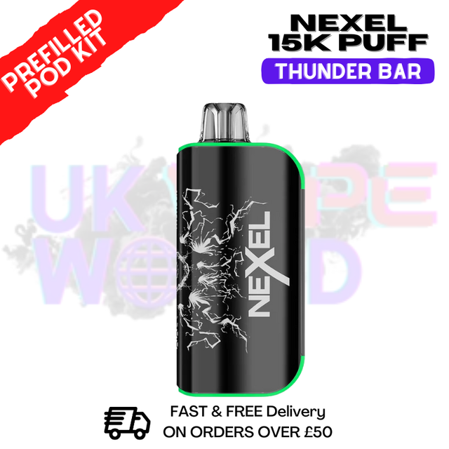Watermelon ICE Nexel 15K Thunder Prefilled Pod Kit - ukvapeworld