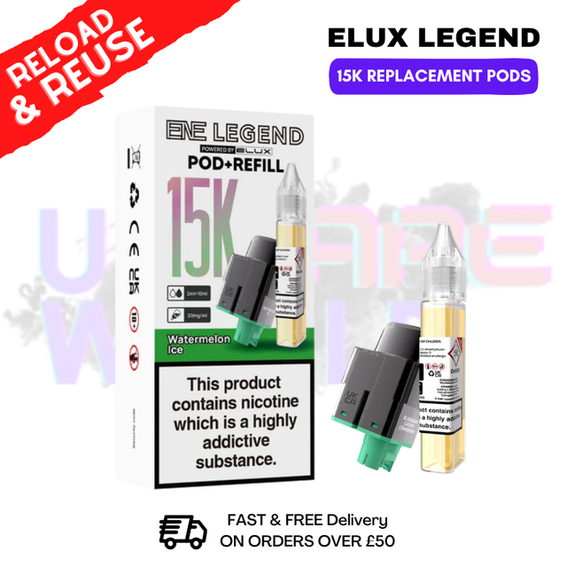 Watermelon Ice Ene 15K Replacement Pods - Lowest Price - ukvapeworld