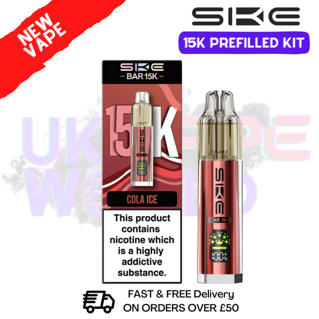 Cola Ice SKE 15K Puff Prefilled Pod Kit - £8.49 - ukvapeworld