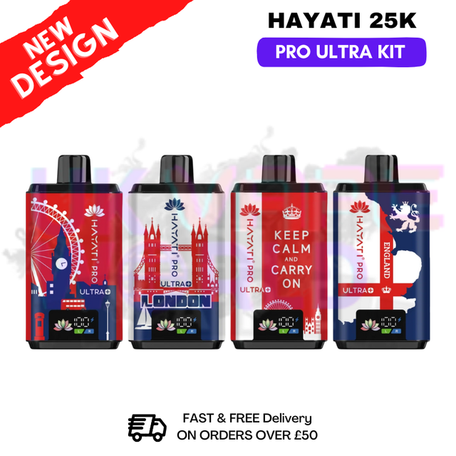 Shop Hayati 25K Souvenir London Edition Pod Kit - ANY 2 FOR £20 - UK Vape World