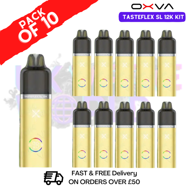 Sour Pineapple Ice Oxva Tasteflex SL 12K Kits Box Of 10 - ukvapeworld