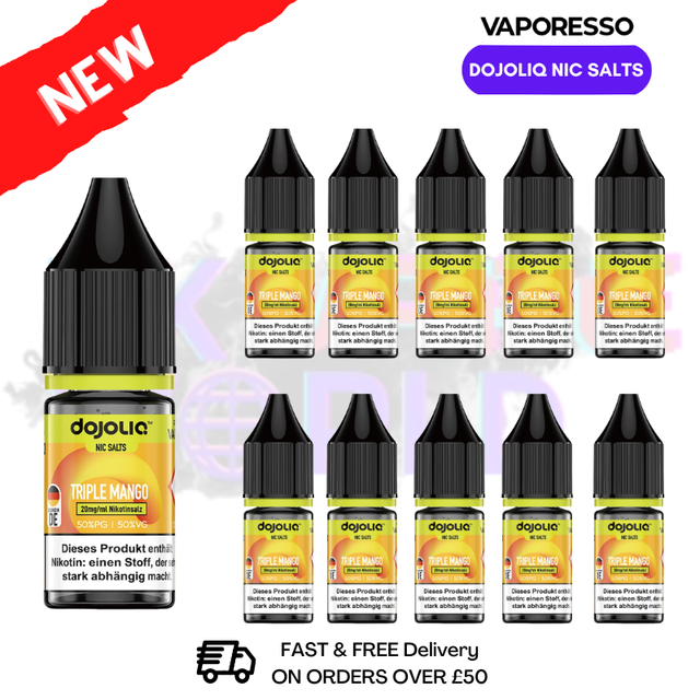 Triple Mango Dojo Liq Nic Salts Box Of 10
