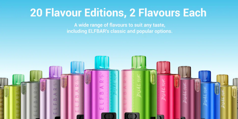 All Flavours Of Elf Bar 10K Puff Bc10000 Prefilled Pod Kit